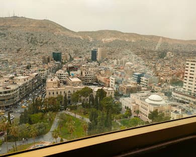 The Revolving Restaurant at Cham Palace: A 360-Degree Romance Above Damascus