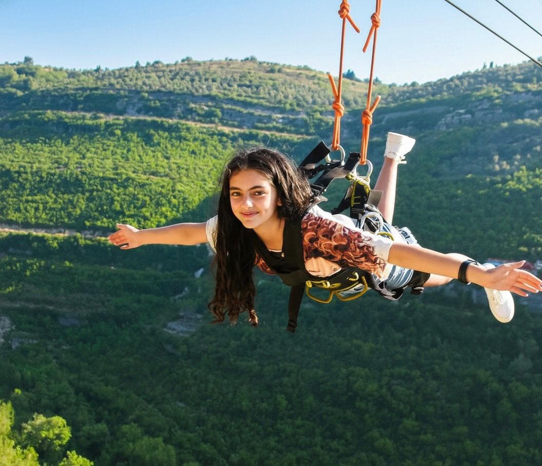 Zip Line Thrill: Tartous, Syria - The Highest in the Middle East!